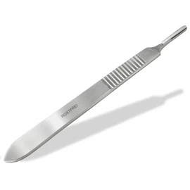 Scalpel Handle Scalpel No. 3 for Scalpel Blades Stainless Steel