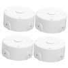 Outanaya 4pcs Hemisphere Bracket Electrical Box Cover for Outdoor Security