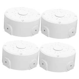 Outanaya 4pcs Hemisphere Bracket Electrical Box Cover for Outdoor Security Cameras