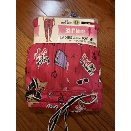 Ladies NIP Ladies Briefly Stated Pink Legally Blonde Sleep Lounge Pajama Pants Size 2X