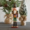 Falafoty Wooden Nutcracker Christmas Nutcracker Figure 30 cm Soldier Nutcracker