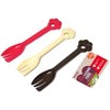 Rosewood Pet Stuff Plastic Feeding Forks, Assorted Colours, 1pc -