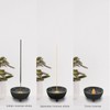 Cast Iron Incense Burner with Holder and Fireproof Cotton -