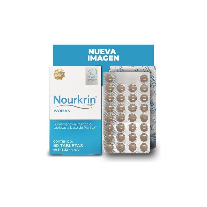 Pack 2 Nourkrin Woman Tratamiento Anticada Mujer 60tabs