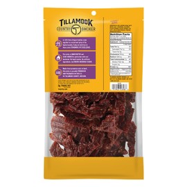Tillamook Country Smoker Real Hardwood Smoked Beef Jerky, Spicy & Sweet, 10 Ounce
