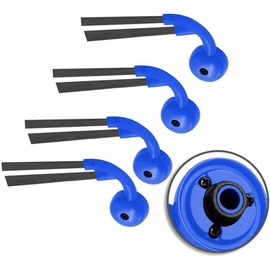 4 cepillos laterales de repuesto para aspiradoras ECOVACS/DEEBOT T80S y Omini robot aspirador eficiente