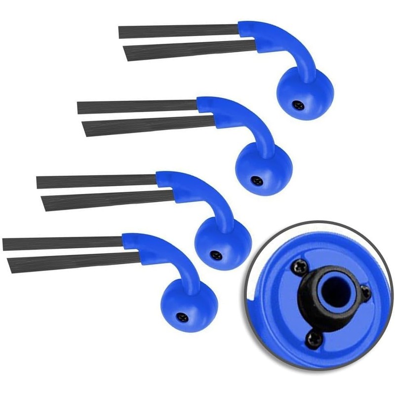 4 cepillos laterales de repuesto para aspiradoras ECOVACS/DEEBOT T80S y