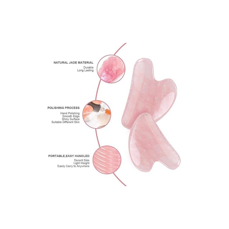 Gua Sha Stone, Gua Sha Facial, Massage Tool, Anti-Wrinkle Tool