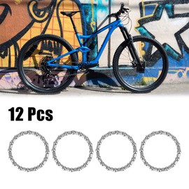 X AUTOHAUX 12pcs 37.2mm x 16 Ball Bearing Cages Crank Bearings Wheel Bearing Retainer for Bicycle
