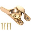 2X Brass Sash Window Fitch Fasteners & Screws