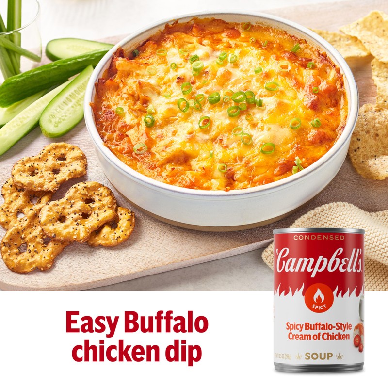 Campbell's Condensed Spicy Buffalo-Style Cream of Chicken Soup, 10.5 oz