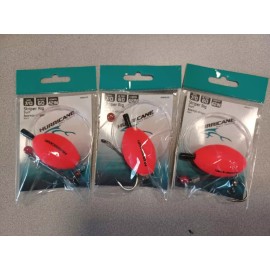 HURRICANE SALT TACKLE CATFISH/STRIPER RIG, 60LB/42IN 3PCK