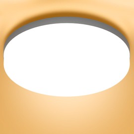 MGEELED Ceiling Light LED Ceiling Light Flat 36 W 3000 K 4300 LM Bathroom Lamp Round Bathroom Lamp Kitchen Lamp Cellar Lamp Ceiling for Hallway Bedroom Living Room Balcony Diameter 23 cm