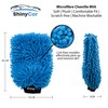 ShinyCar® UK: Premium 2x Professional Car Wash Mitts: Microfibre Noodle