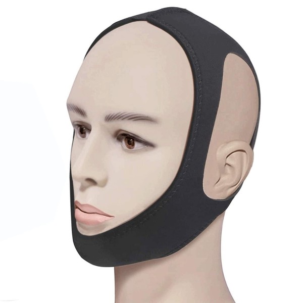 Anti-Snoring Chin Strap - Snoring Solution Breathable Cpap Chin Strap