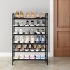Simple Trending 3-Tier Stackable Shoe Rack, Expandable & Adjustable Shoe