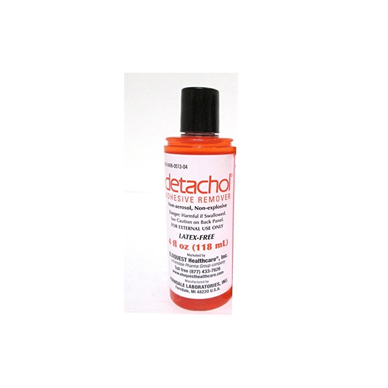 Ferndale Labs Detachol Adhesive Remover - 4 oz Bottle -