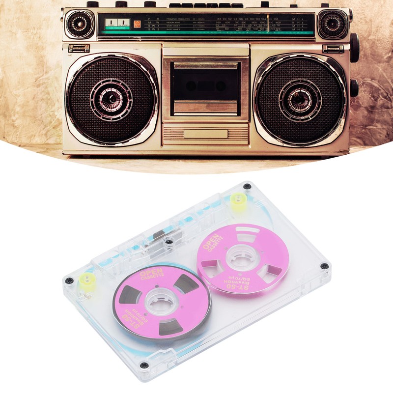 Blank Cassette Tapes for Recording Audio Tapes Low Noise High