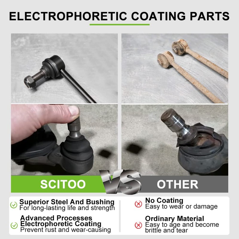SCITOO 8-PC SET Suspension Kit For Toyota Avalon For Toyota