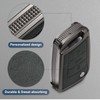 YO&YOYE Compatible with Volkswagen Key Fob Cover with Keychain Leather