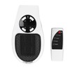 500W Household Mini Space Heater Plug In Portable Home Office
