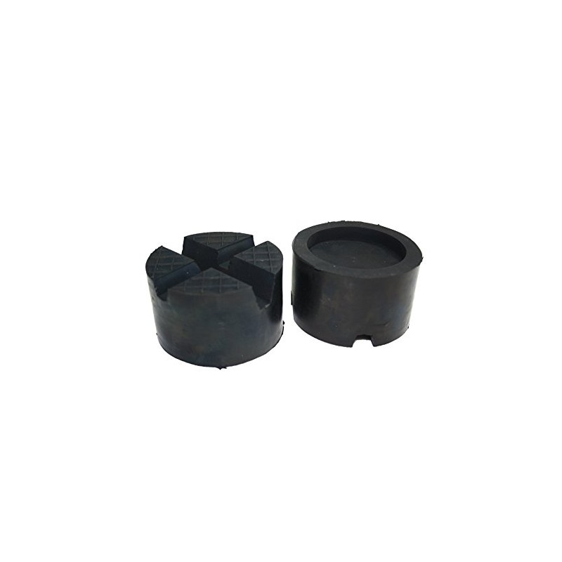 85 x 50 mm Rubber Pad with 2 V Grooves