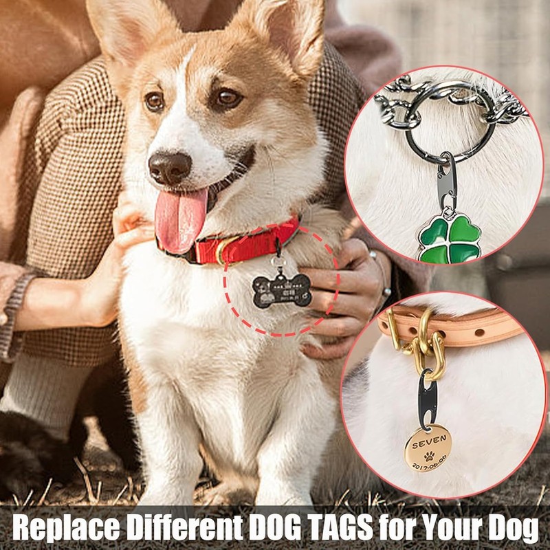 Zipper Clips Anti Theft Double Opening Zipper Pull Replacement Removable
