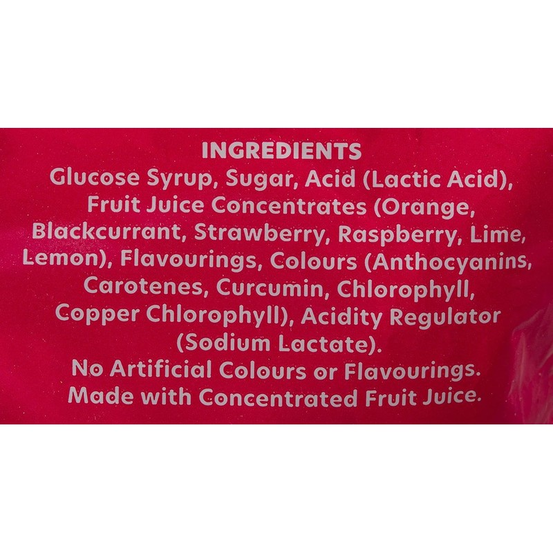 Foxs Glacier Fruits 200g - Pack of 6
