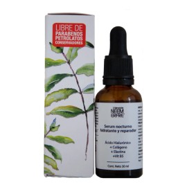 Serum Facial cido Hialurnico  Colgeno  Elastina vit B5 Momento de aplicacin Noche Tipo de piel Mixta                                                  
