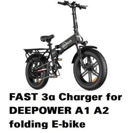 coming data fast 3A power supply battery Charger For 48v DEEPOWER A1 A2 DP-A1 DP-A2 Ebike