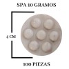 Jabón Amollie Hotelero Avena Natural Pack 100 Piezas 10g Redondo