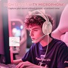 Wantek Cute Cat-Ear Gaming Headset - 50mm Drivers, Noise-Cancelling Mic,
