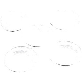Captain Stag Antibacterial Round Curry Plate, 8.7 inches (22 cm), Set of 5