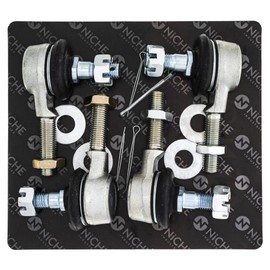 NICHE Tie Rods with End Kit for Kawasaki 300 400 Prairie KVF400 KVF300 Bayou KLF300 KLF400