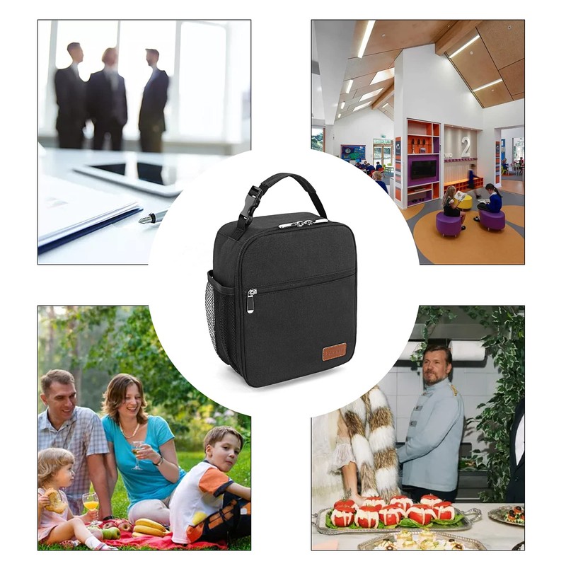 Femuar Lunch bag for Men Women Adults Small for Office