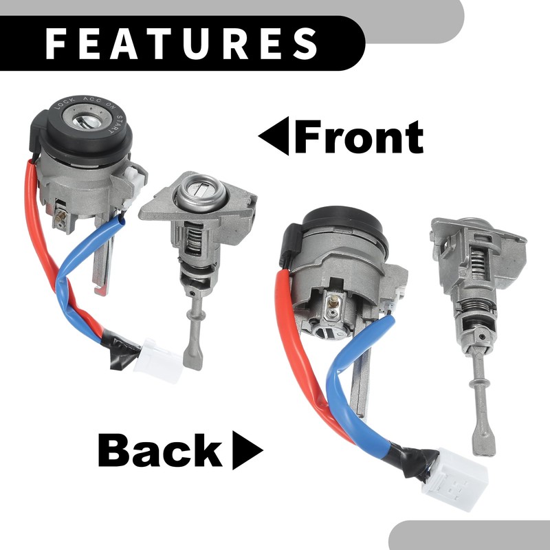Partuto Ignition Lock Cylinder W/Keys No.81970-3XA00 - Car Ignition Switch