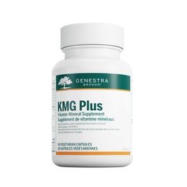 Genestra Brands Genestra Brands - KMG Plus - Magnesium, Potassium, and Vitamin B6 Formula - 60 Vegetable Capsules