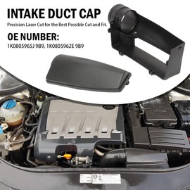 FanPaYY Intake Air Intake Duct Cover for Beetle Caddy G0lf EOS B6 B7 EOS Shar-an Tiguan T0uran Alhambra Le0n Scirocco 1K0805965J 9B9 + 1K0805962E 9B9
