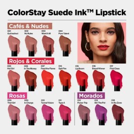Lapiz Labial Revlon Colorstay Suede Ink 015 Lip Boom                                                                                                  