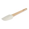 Original Kaiser Patisserie Teigschaber 32 cm, Silikon, Holzgriff, spülmaschinengeeignet