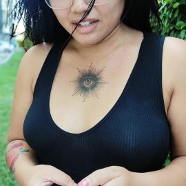TattooIcon All Seeing Eye Tattoo - Eye Temporary Tattoo / Omnipresent Eye Tattoo Cool Tat