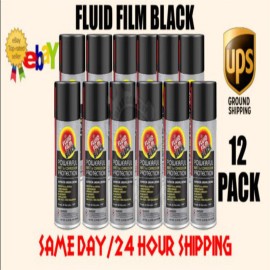 Fluid Film Black 12 PK 11.75OZ Anti Corrosion Penetrant & Lubricant NON TOXIC