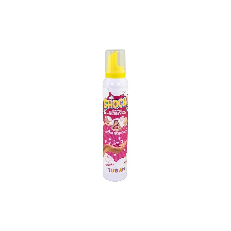 Tuban Shock! Multisensory Foam Gel 200ml - Cooling - Moisturising
