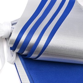 Navy Blue and Silver Reusable Bunting Banner，Topeedy 20m52pcs Outdoor Waterproof Pennant Flags Perfect for Birthday Wedding Party Decoration
