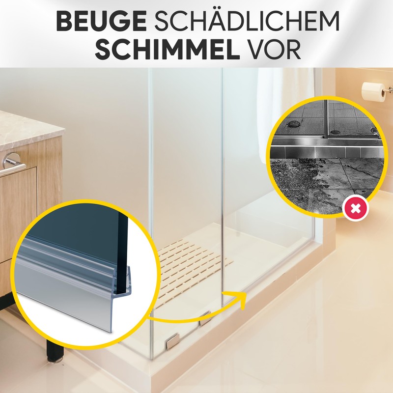 Shower Seal PVC Replacement Seal Shower Cubicle Shower Type 22