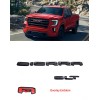 Auto-Emblem Tailgate Rear SIERRA SLT Overlay Emblems For Sierra 1500