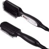 Cepillo Alaciador Profesional Liccio Con Iones Y Turmalina BioAura Negro