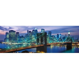 Clementoni Jigsaw Puzzle Collection - New York 1000 Pieces - Poster Included, Puzzle For Adults 14-99 Years, Gift For Men/Women, City, America, New York, Made In Italy, 39867