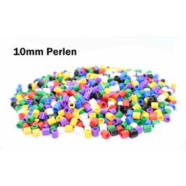 1000 Maxi XL Ironing Beads 10 mm Full Tone Large 10 mm Ironing Beads for Children from 3 Years Happy Price Toys (Compatible with all Maxi Pin Boards)