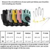 LIFECT Freedom Workout Gloves, Knuckle Weight Lifting Shorty Fingerless Gloves
